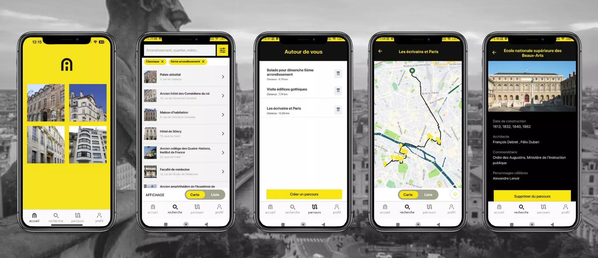 Application mobile ARCHINSIDER